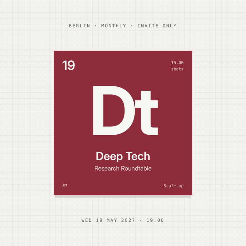 Cover Image for Climate Deep Tech Research Roundtable #7: Can Europe keep its deep tech companies?