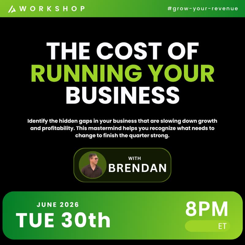 Cover Image for The Cost of Running Your Business
