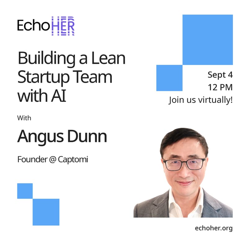 Cover Image for (Virtual) Building a Lean Startup Team with AI