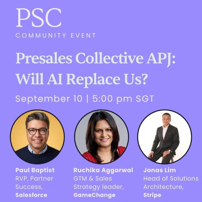 Cover Image for Presales Collective APJ: Will AI Replace Us?
