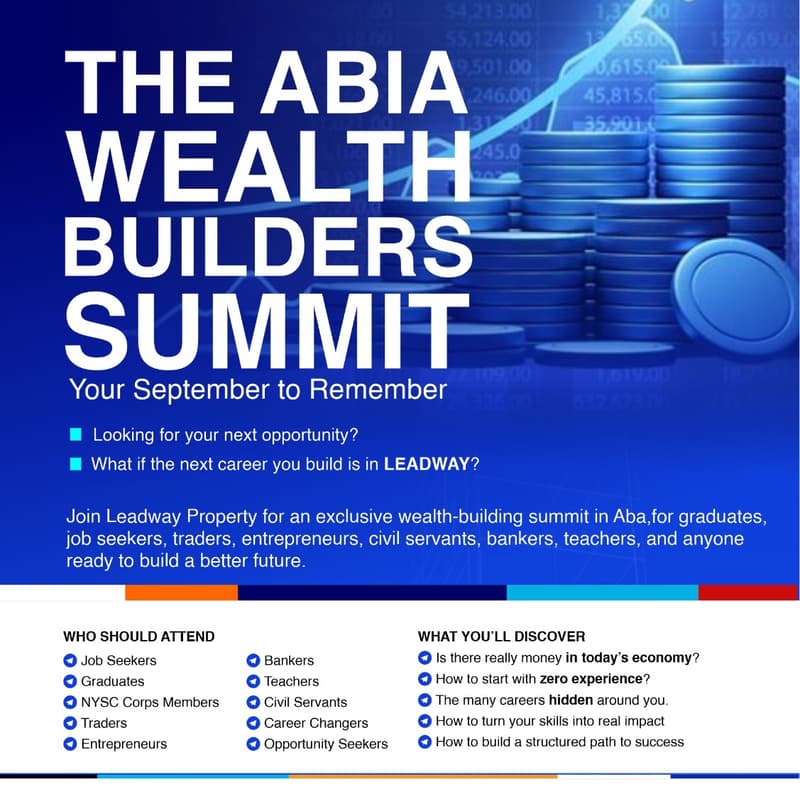 Cover Image for THE ABIA WEALTH BUILDRRS SUMMIT