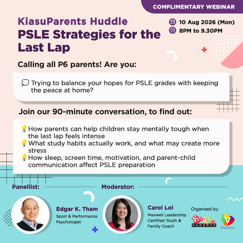 Cover Image for KiasuParents Huddle: PSLE Strategies for the Last Lap