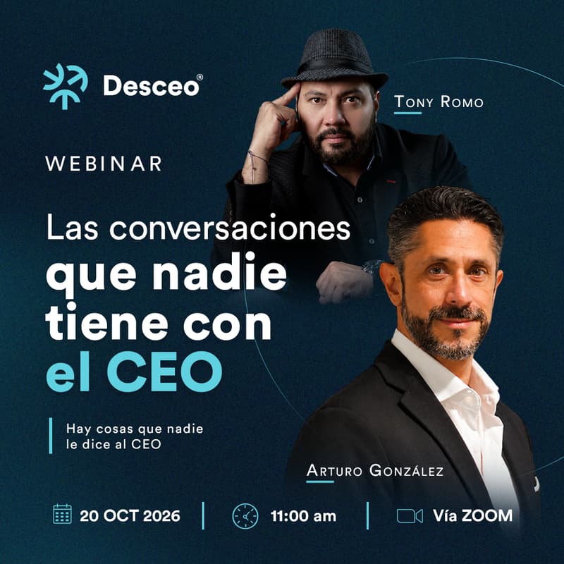 Cover Image for Lo que nadie le dice al CEO | Webinar DESCEO