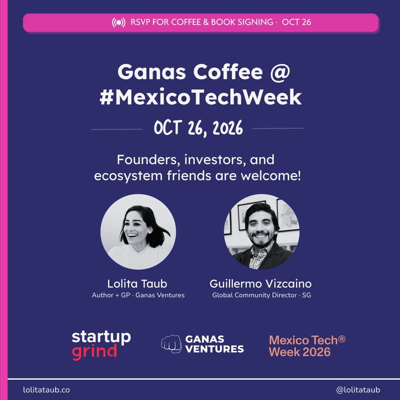 Cover Image for Ganas x StartupGrind Coffee @ #MexicoTechWeek