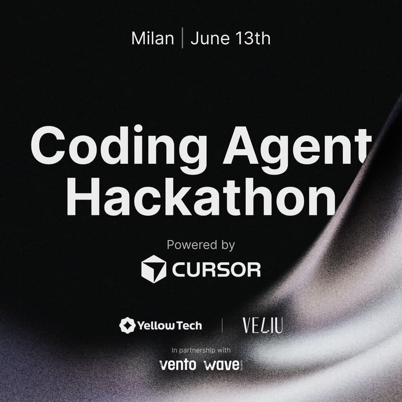 Cover Image for Coding Agent Hackathon powered by Cursor - Milan