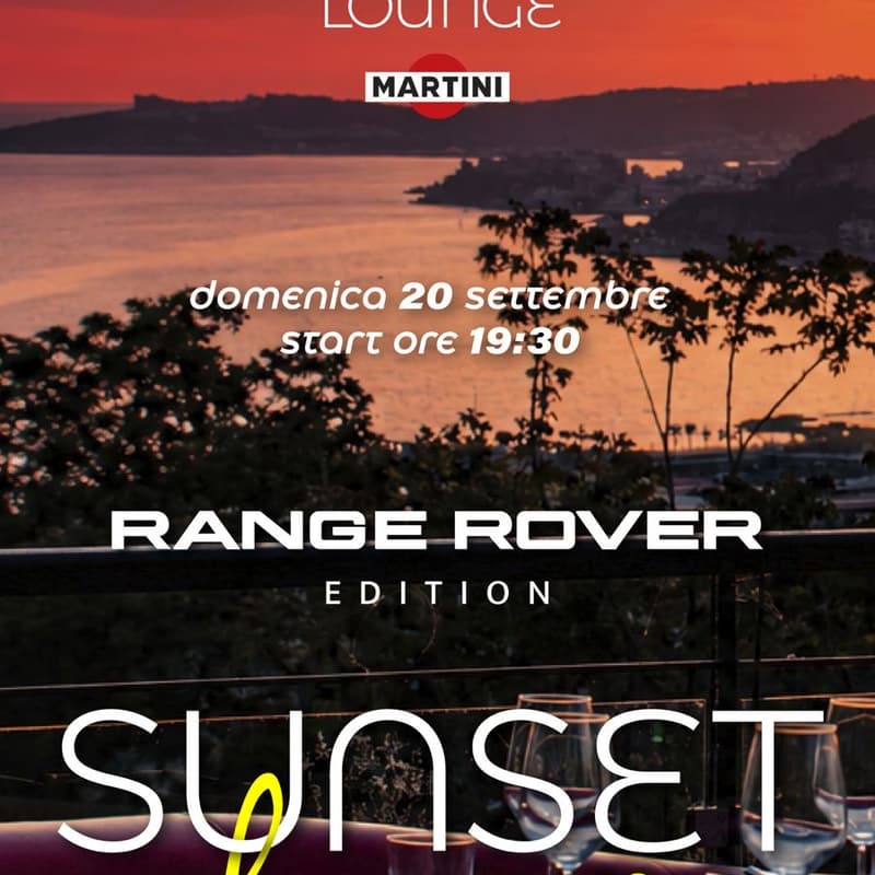 Cover Image for Sunset🩷Lovers- RANGE ROVER edition @Sky Lounge Martini