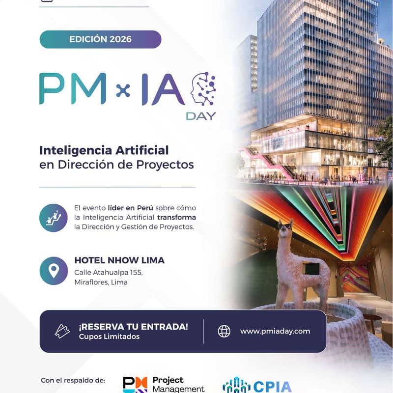 Cover Image for PMxIA Day 2026: Inteligencia Artificial en Dirección de Proyectos