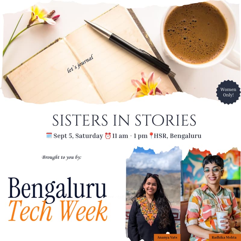 Cover Image for Sisters in Stories x Bengaluru Tech Week