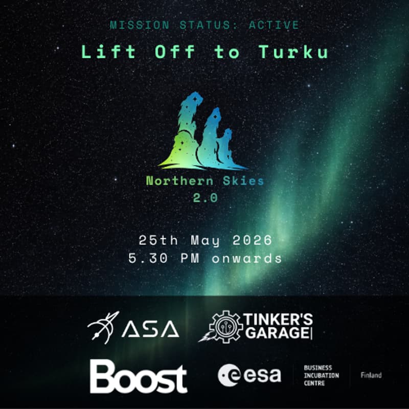Cover Image for Northern Skies - Lift off to Turku!