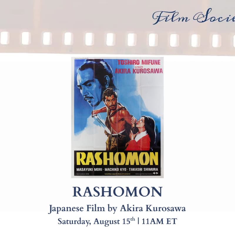 Cover Image for Film Society Presents: "Rashomon"