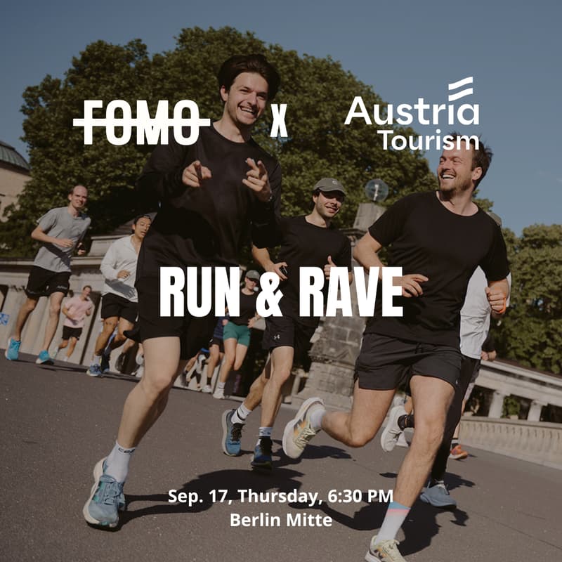 Cover Image for FOMO x FeelAustria: Run & Rave