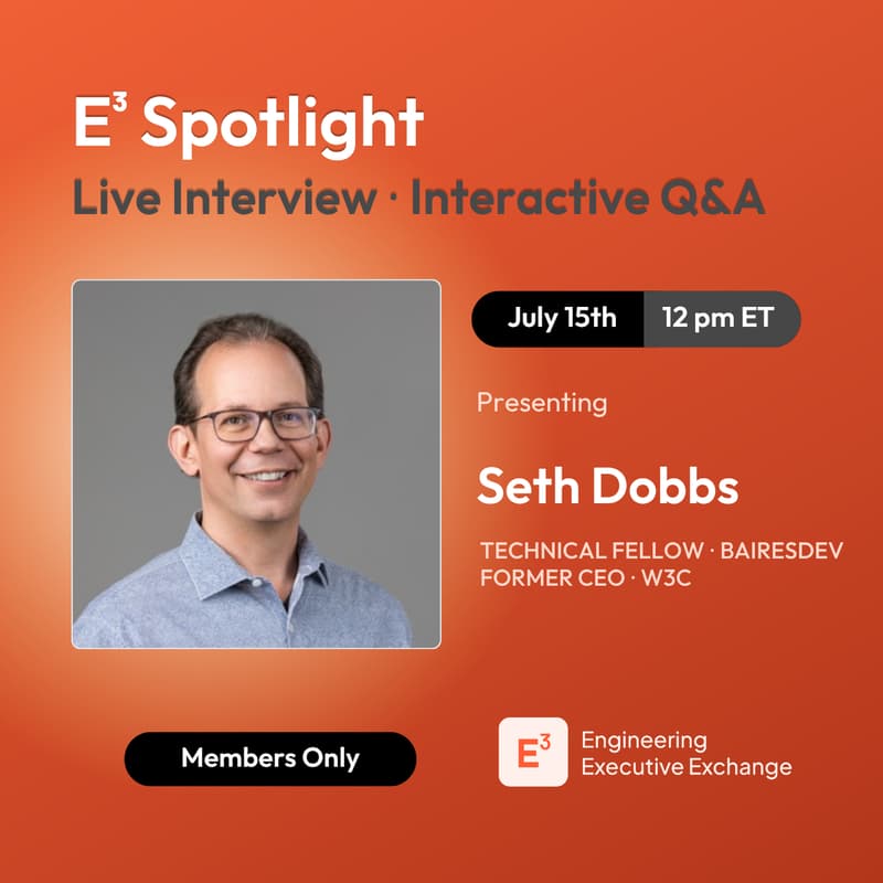 Cover Image for E³ Spotlight with Seth Dobbs