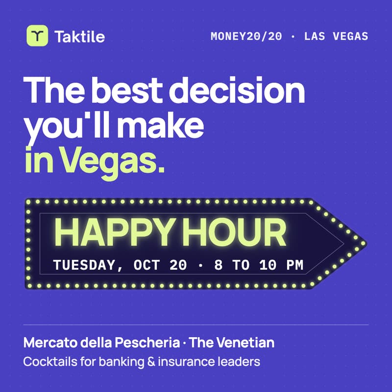 Cover Image for Taktile happy hour at Money20/20