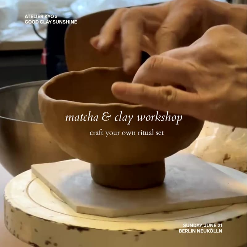 Cover Image for Matcha & Clay Workshop | Craft your own ritual set 🍵