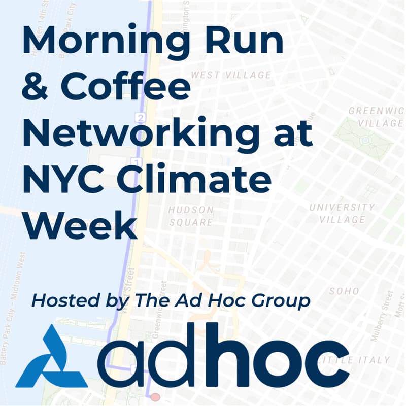 Cover Image for Morning Run & Coffee Networking at NYC Climate Week