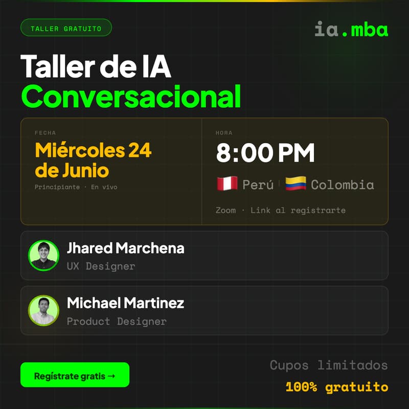 Cover Image for Taller de IA Conversacional