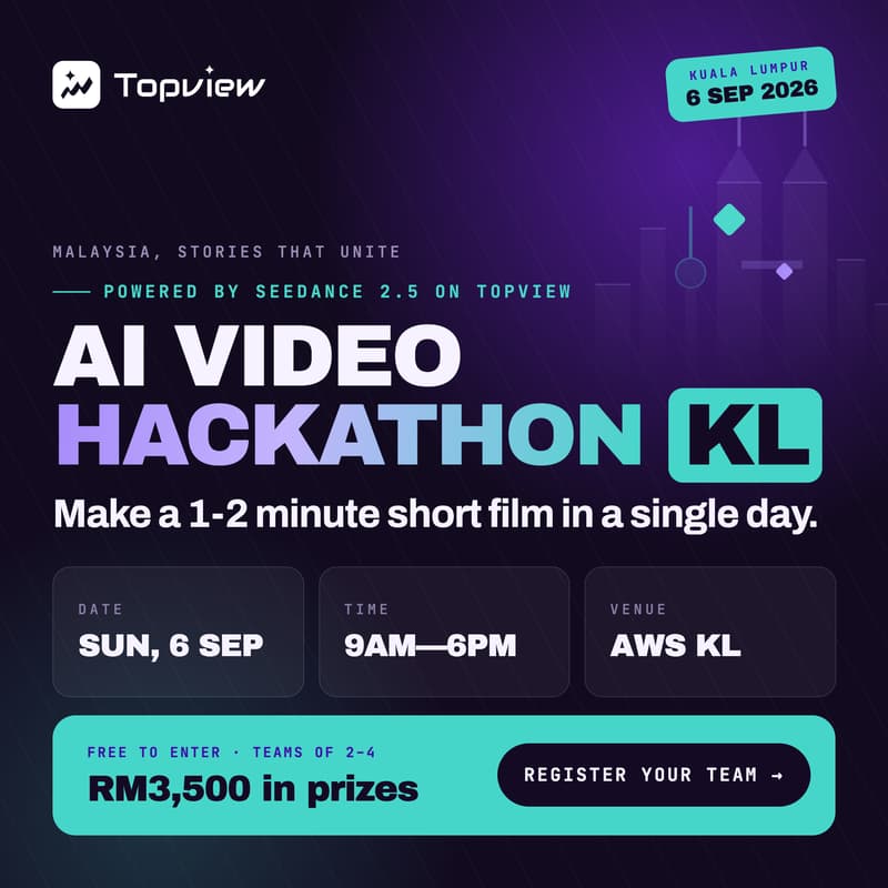 Cover Image for AI Video Hackathon KL 2026