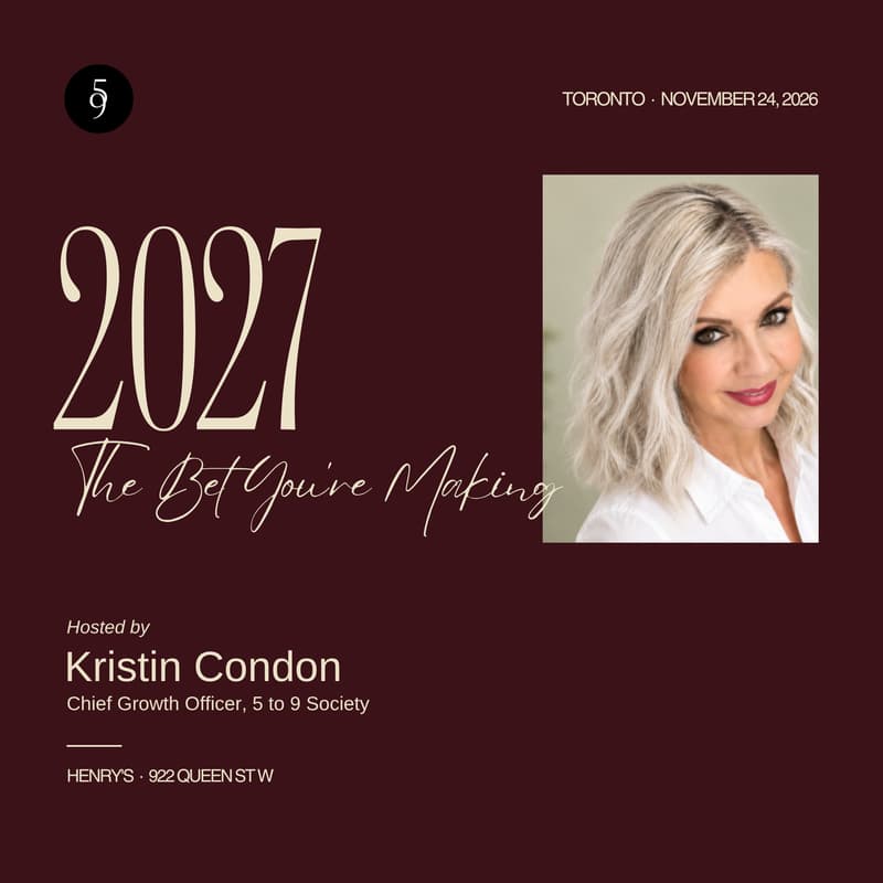Cover Image for 2027 Planning: The Bet You're Making for Next Year - 5 to 9 Society