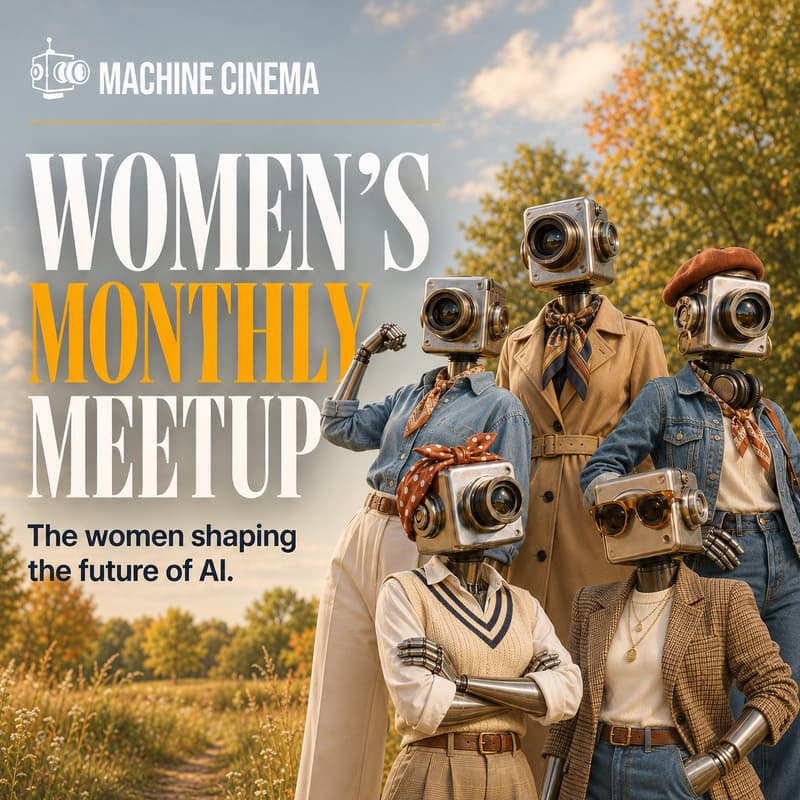 Cover Image for Machine Cinema Women’s Monthly Meetup