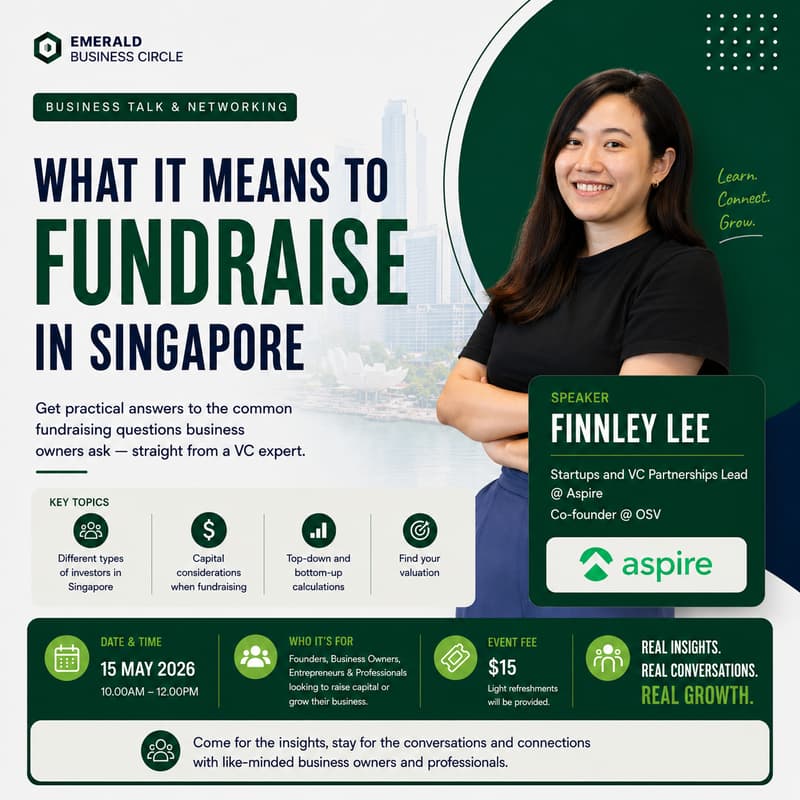 Cover Image for What It Means to Fundraise in Singapore
