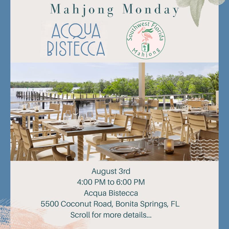 Cover Image for Aqua Bistecca Mahjong Monday