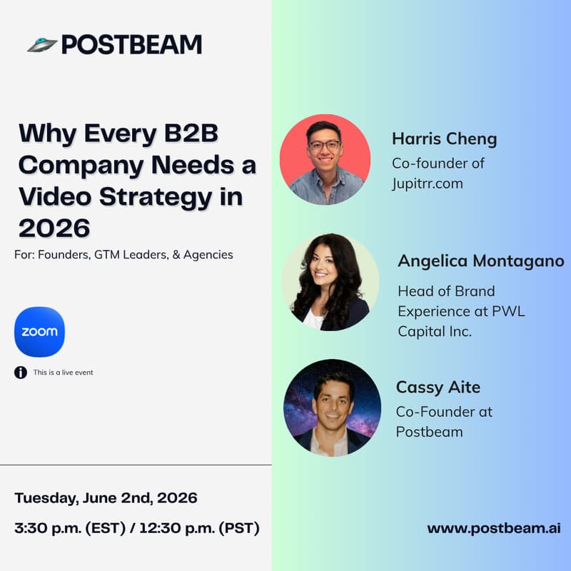 Cover Image for Why Every B2B Company Needs a Video Strategy in 2026