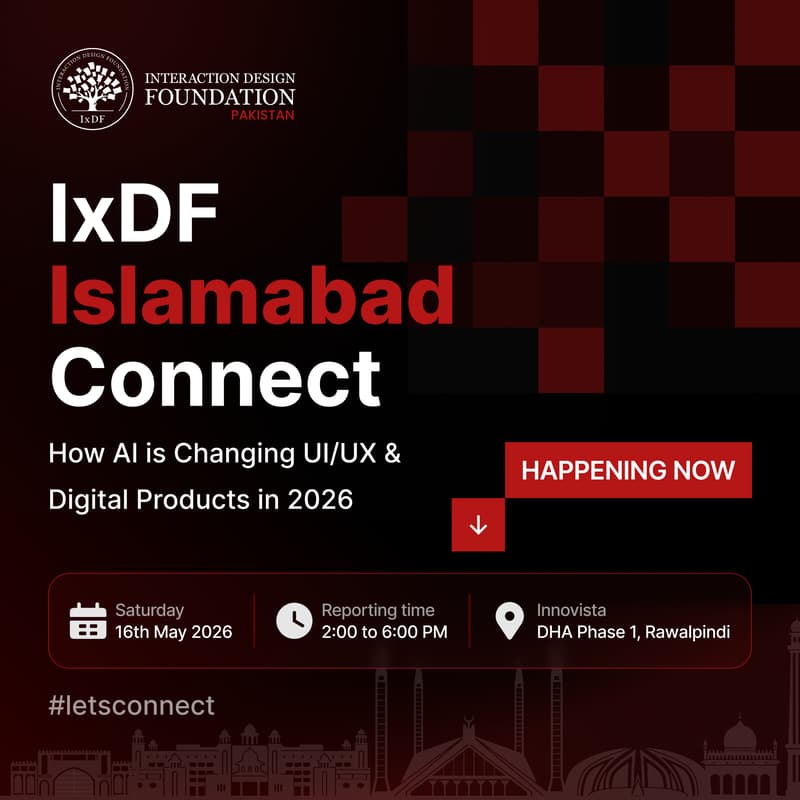 Cover Image for IxDF Islamabad Connect