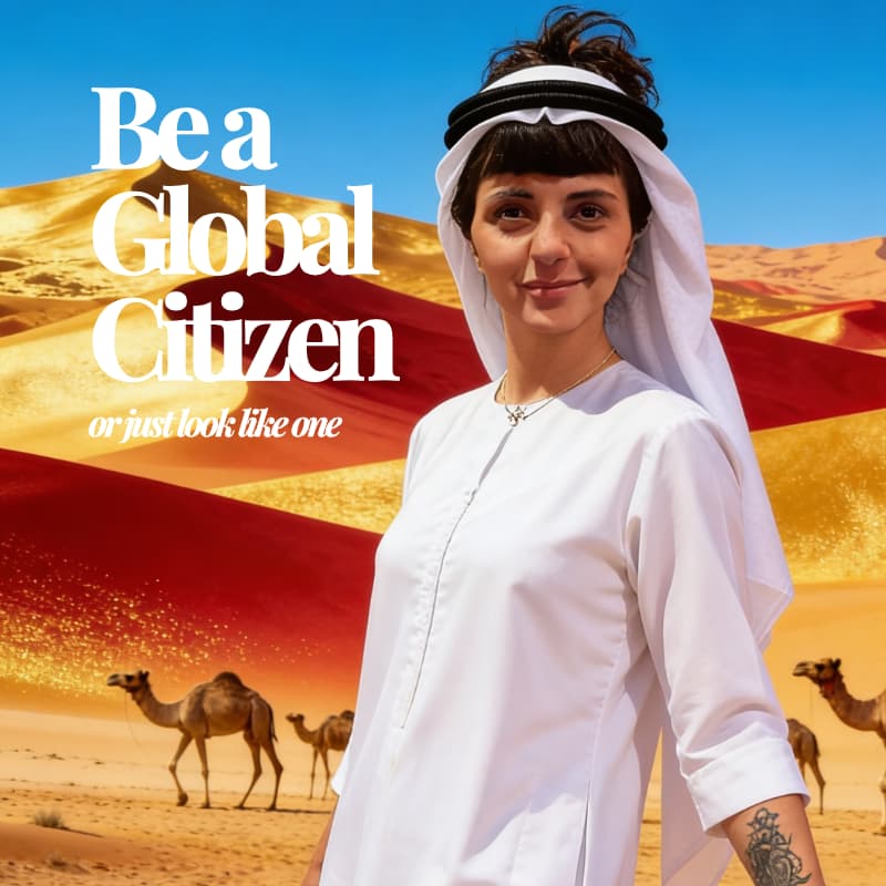 Cover Image for Be A Global Citizen: Proof of Place in an AI Generated World