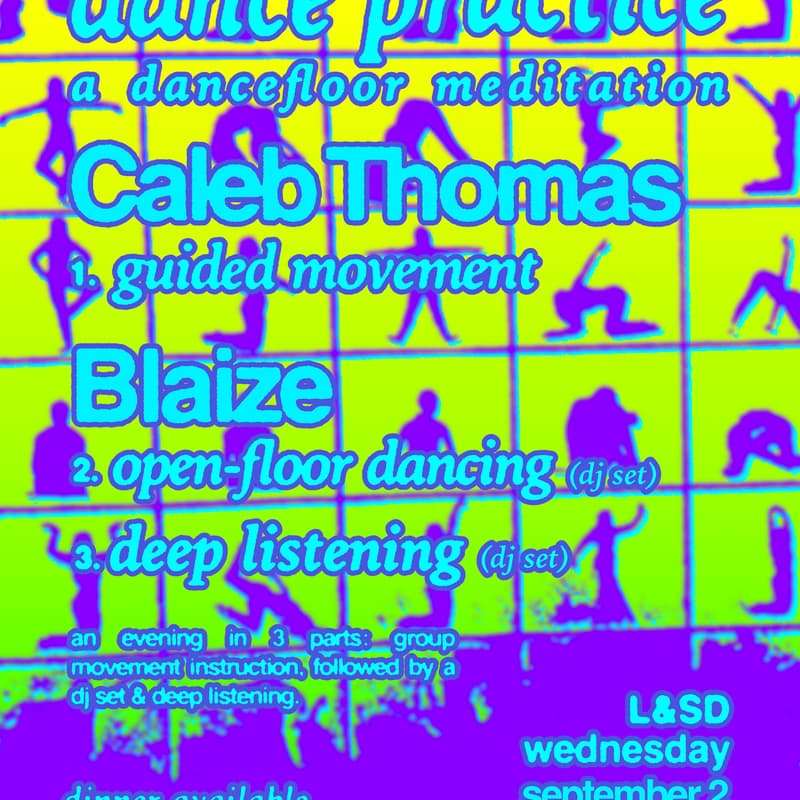 Cover Image for dance practice: Caleb Thomas + Blaize