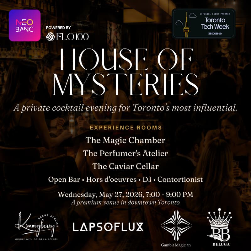 Cover Image for House of Mysteries: A private cocktail evening for Toronto's most influential.