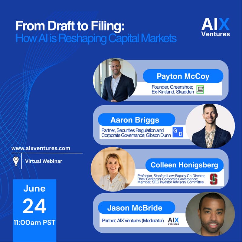 Cover Image for From Draft to Filing: How AI is Reshaping Capital Markets