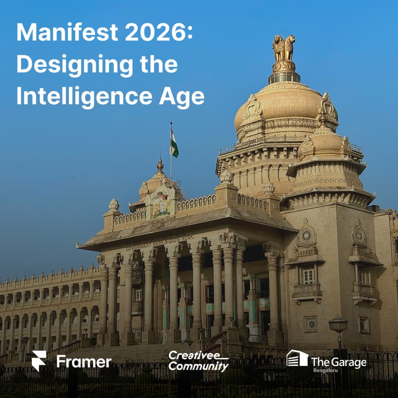 Cover Image for Manifest 2026: Framer X Creativee Community X The Garage Bengaluru, Microsoft