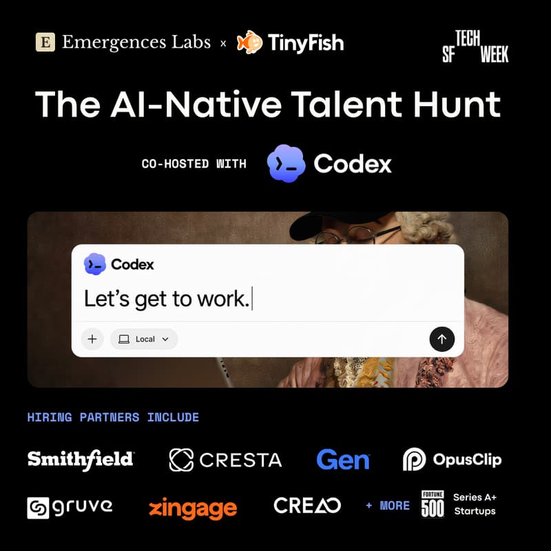 Cover Image for The AI-Native Talent Hunt with Codex - #SFTechWeek