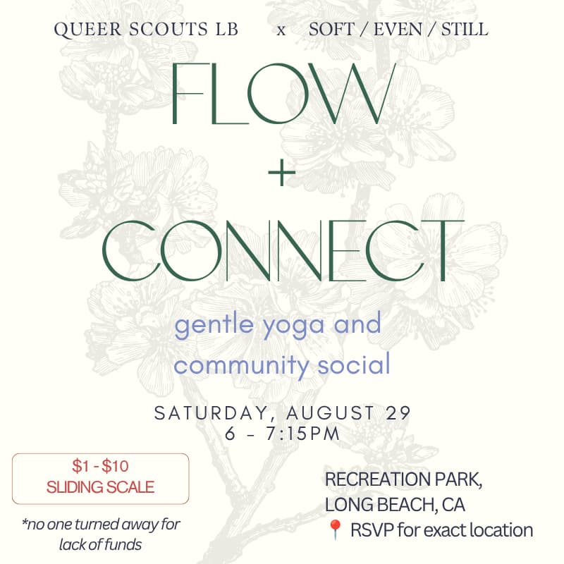 Cover Image for FLOW + CONNECT with Queer Scouts LB