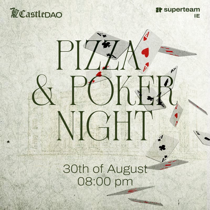 Cover Image for CastleDAO | Pizza & Poker Night