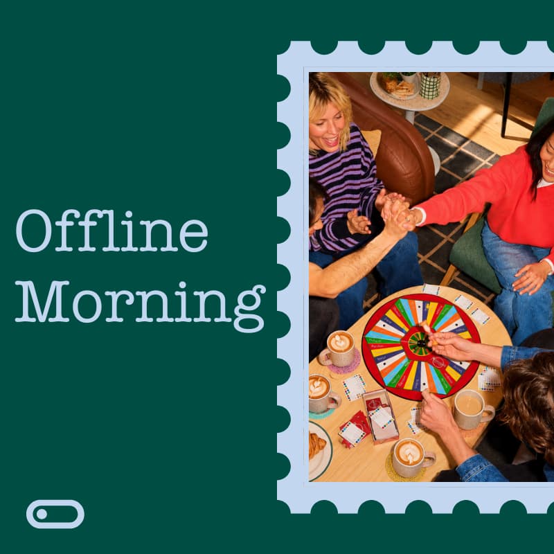 Cover Image for Offline Morning | Caption by Hyatt