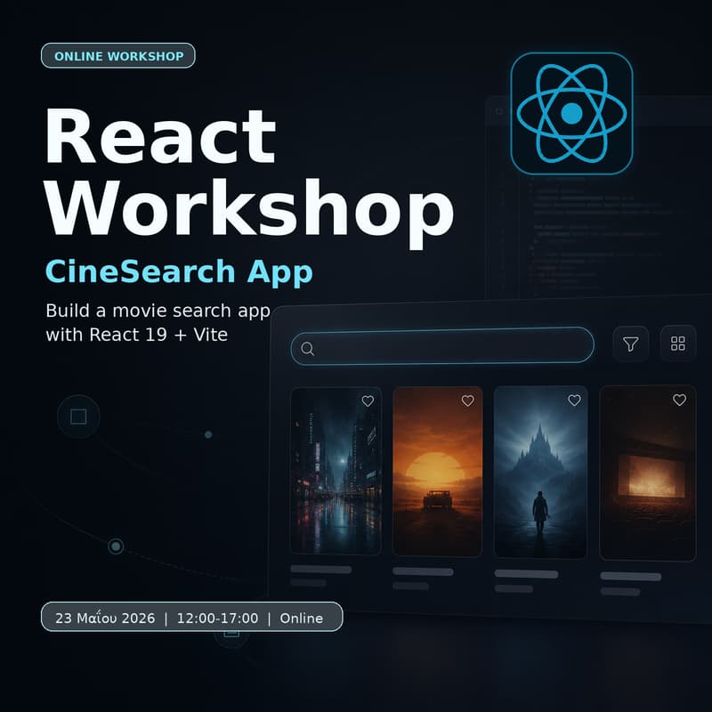 Cover Image for React Workshop: CineSearch App