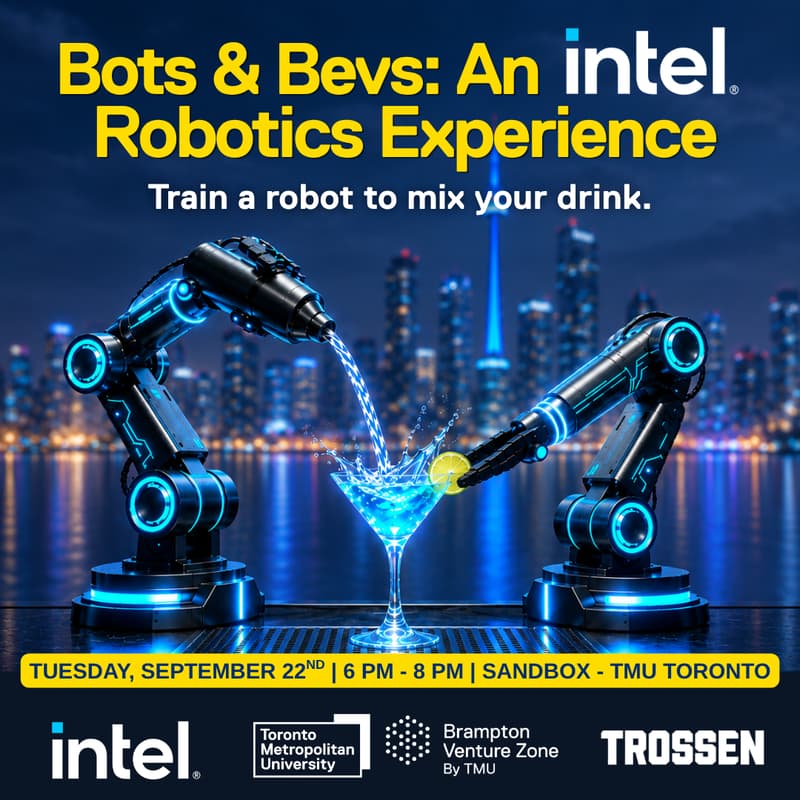 Cover Image for Bots & Bevs: An Intel Robotics Experience