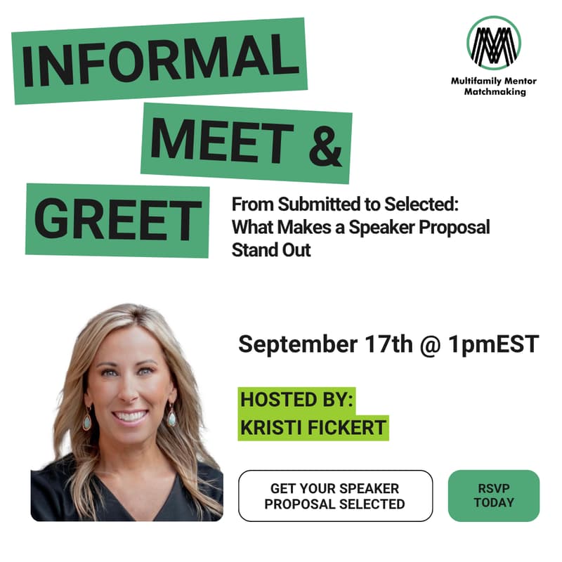 Cover Image for Informal Meet & Greet // "From Submitted to Selected: What Makes a Speaker Proposal Stand Out" by Kristi Fickert