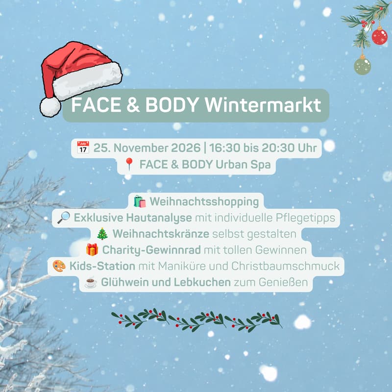 Cover Image for Face & Body Wintermarkt