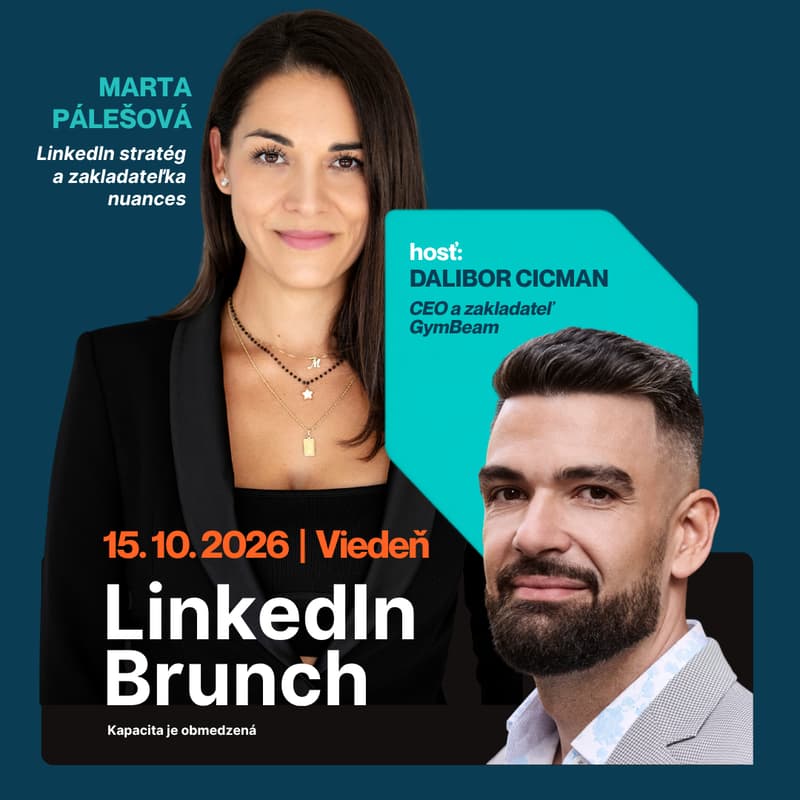 Cover Image for LinkedIn Brunch s Martou Pálešovou, hosť: Dalibor Cicman