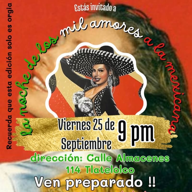 Cover Image for Noche De Los Mil Amores A La Mexicana