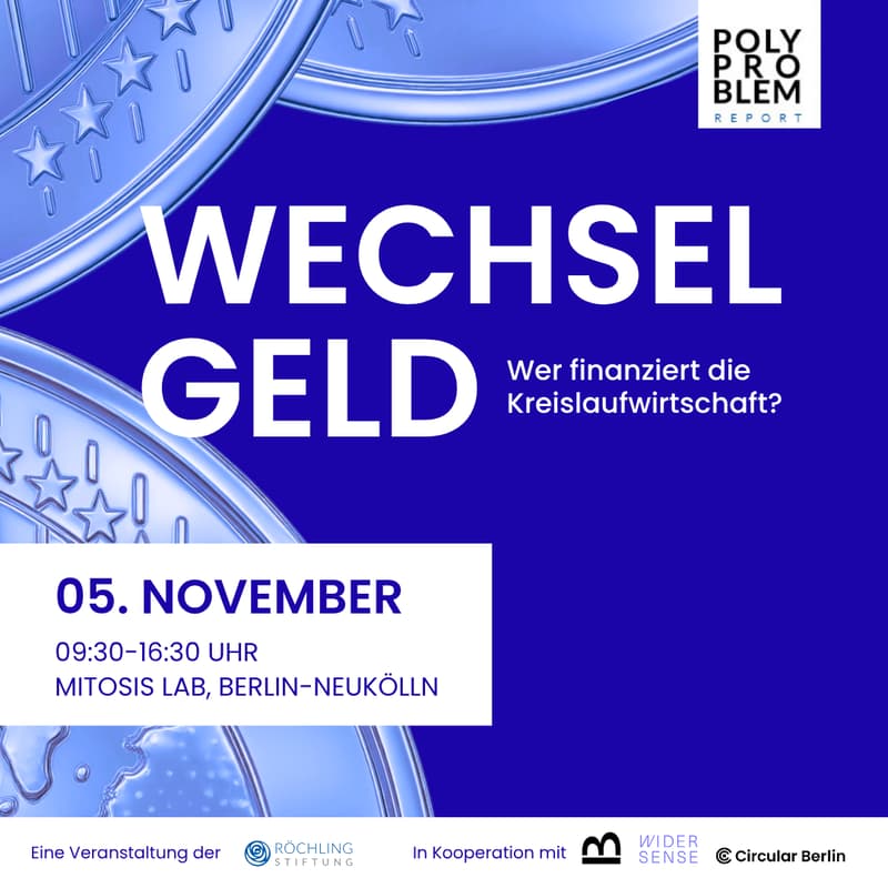 Cover Image for BarCamp: Wechsel-Geld. Wer finanziert die Kreislaufwirtschaft?