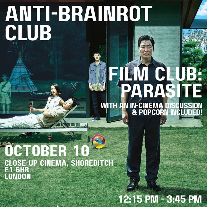 Cover Image for ABRC FILM CLUB & DISCUSSION: PARASITE