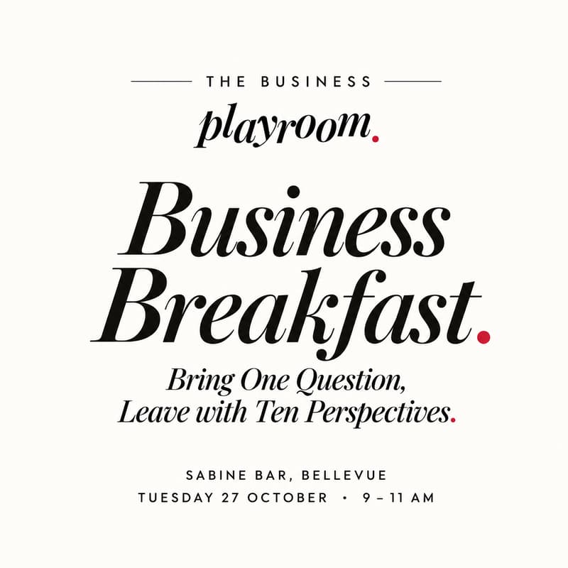 Cover Image for Business Breakfast: Gratitude, Questions, and Good Food!