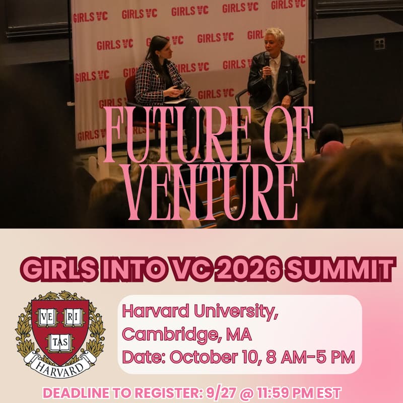 Cover Image for Girls Into VC 2026 Summit