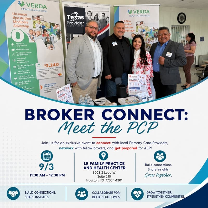 Cover Image for Le Family Practice and Health Center Broker Connect: Meet The PCP