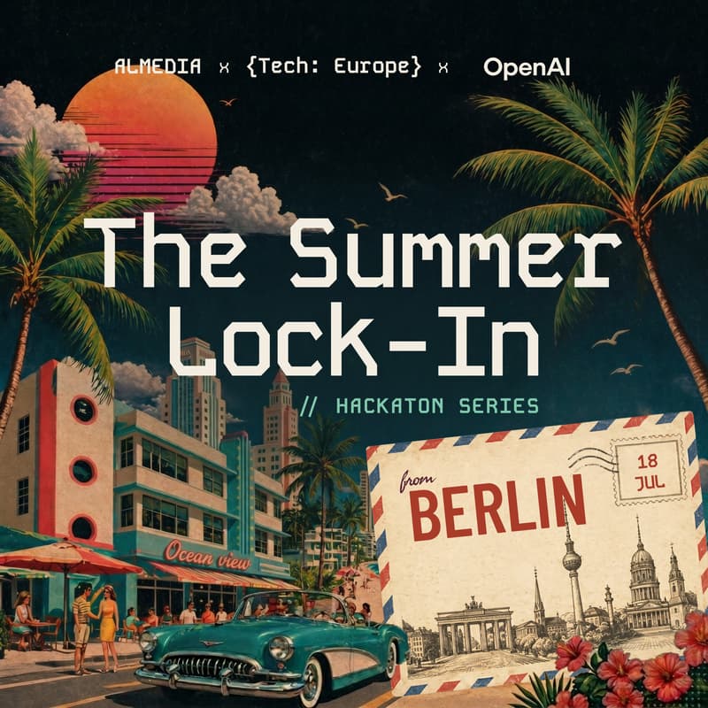 Cover Image for {Tech: Europe} x Almedia Hackathon | The Summer Lock-In
