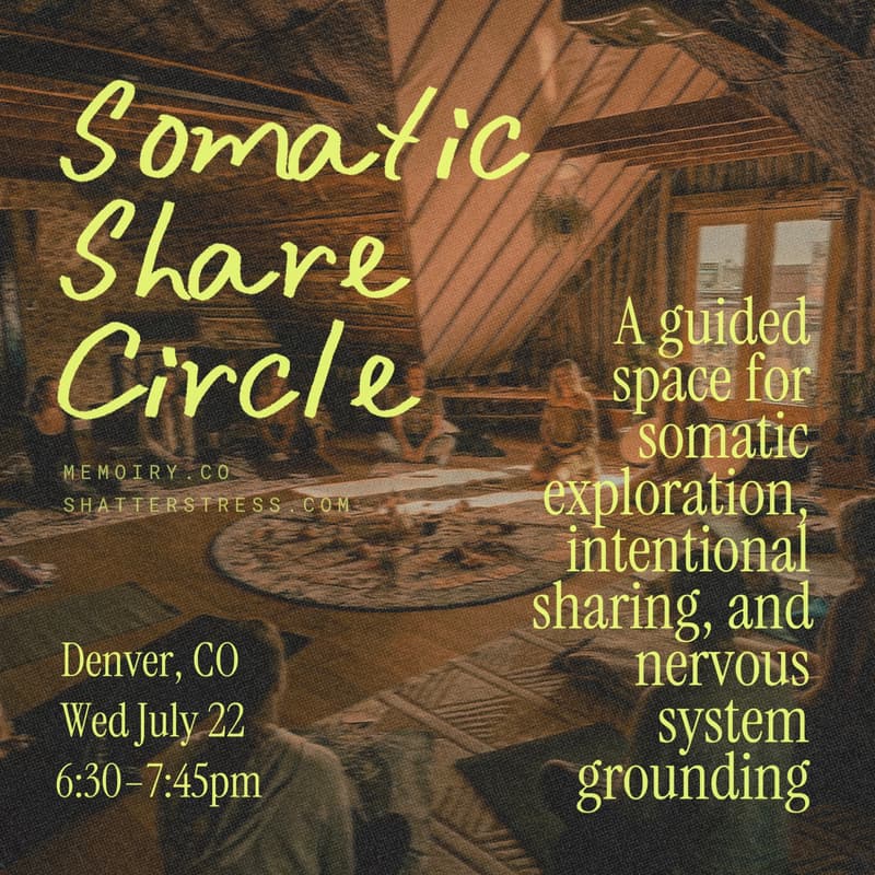 Cover Image for Somatic Share Circle π