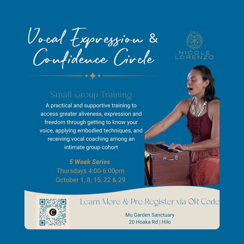 Cover Image for Vocal Expression Training (Fall 2026)